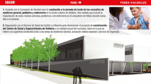 Podemos pide a Page que “cumpla” con la construcción del centro de salud en Valdeluz y mejore la atención primaria en el casco de Yebes