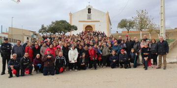 Quintanar del Rey acogió la última jornada del programa de rutas senderistas saludables de la Junta