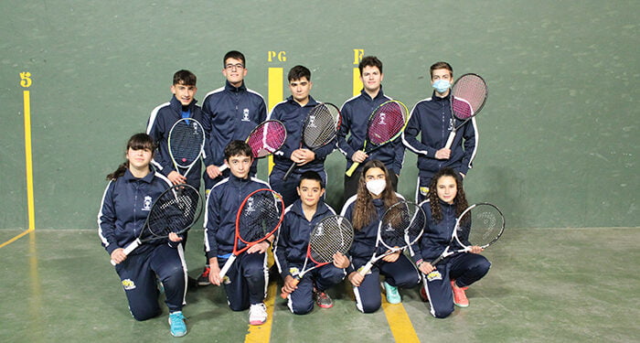 El liderato de la Liga Provincial de Frontenis de Guadalajara, en un puño 1 Romanones