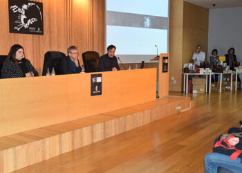 Santiago Posteguillo llenó el MUPA con la presentación de ‘Roma soy yo’ gracias al programa Los libros viajan por la provincia