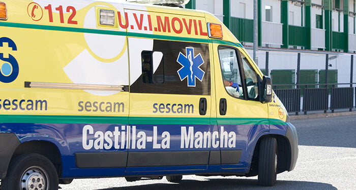 Trasladado al Hospital de Guadalajara un hombre de 69 años tras ser agredido con un arma blanca en Atienza