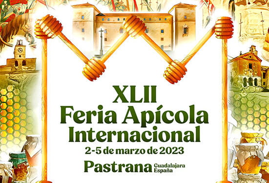 La Oficina de Información Turística de Castilla-La Mancha en Madrid promociona la Feria Apícola de Pastrana con una cata de mieles 1 un diseno inspirado en los tapices de pastrana sera el cartel anunciador de la xlii feria apicola internacional 1