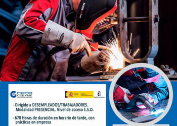 Abierto el plazo de inscripción para el curso gratuito de soldadura oxigás y mig magde CEOE-Cepyme Guadalajara 5 Abierto el plazo de inscripción para el curso gratuito de soldadura oxigás y mig magde CEOE-Cepyme Guadalajara