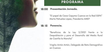 AMEP celebra este miércoles una jornada sobre medidas de apoyo a empresas en Valverde de Júcar