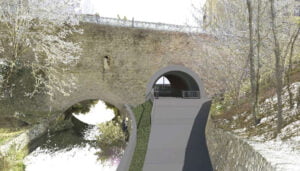 Aprobado el proyecto técnico de las obras para la conexión peatonal de los ríos Júcar y Huécar a través del Puente de la Trinidad