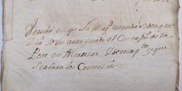 Documento que informa del cese de la peste y apertura del comercio. Año 1682