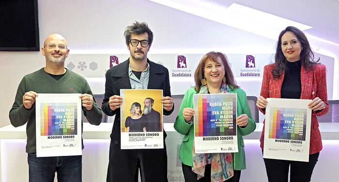 El Ayuntamiento de Guadalajara presenta ‘Moderno sonoro’, un nuevo ciclo de conciertos de pequeño formato con artistas nacionales y locales y “mucha música hecha por mujeres” 1 El Ayuntamiento de Guadalajara presenta ‘Moderno sonoro’, un nuevo ciclo de conciertos de pequeño formato con artistas nacionales y locales y “mucha música hecha por mujeres”