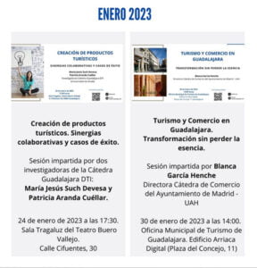 El Ayuntamiento de Guadalajara y la UAH organizan unas jornadas formativas dirigidas a comerciantes, agentes del sector turístico y público en general