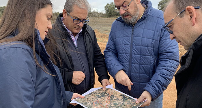 El Gobierno regional concluye el acondicionamiento del camino resultante de la concentración parcelaria realizada en Gárgoles de Arriba