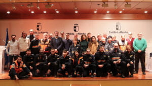 El Gobierno regional entrega 87 lotes de uniformes al personal voluntario de cinco agrupaciones de Protección Civil de la provincia de Guadalajara