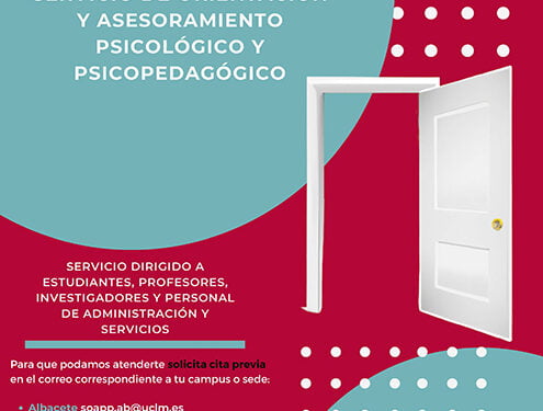 El servicio de orientación psicológica de la UCLM atendió a trescientas personas en algo más de dos meses