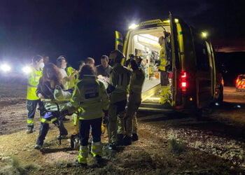 Herido grave un trabajador en Paracuellos tras crearle una fractura abierta un cable 9 Herido grave un trabajador en Paracuellos tras crearle una fractura abierta un cable