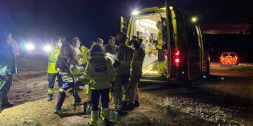 Herido grave un trabajador en Paracuellos tras crearle una fractura abierta un cable