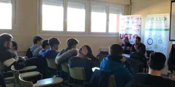Impulsa Guadalajara se acerca a los institutos con el objetivo de informar sobre el diálogo social