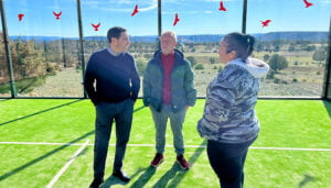 La Diputación de Cuenca concede una ayuda de 23.000 euros al Ayuntamiento de La Cierva para construir la pista de pádel