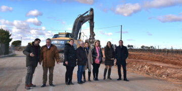 La Diputación de Cuenca está invirtiendo 1,8 millones en la CUV-8111 que une Villagarcía del Llano y Quintanar del Rey
