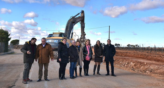 La Diputación de Cuenca está invirtiendo 1,8 millones en la CUV-8111 que une Villagarcía del Llano y Quintanar del Rey