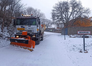 La Diputación de Cuenca moviliza quince medios para limpiar de nieve y hielo las carreteras de la Red Provincial
