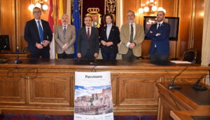 La Diputación de Cuenca ofrece su apoyo al Colegio de Ingenieros de Caminos en la organización del I Congreso de Patrimonio y Obra Civil