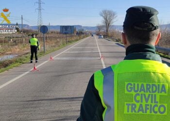 La Guardia Civil investiga a un conductor sin carné de conducir que circulaba de forma temeraria en Quer