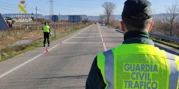 La Guardia Civil investiga a un conductor sin carné de conducir que circulaba de forma temeraria en Quer
