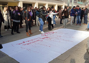 La Red Feminista de Guadalajara sale a la calle ante el catastrófico inicio de este 2023 en cuanto a violencia de género