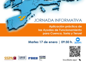 La Red SSPA organiza el próximo martes una jornada telemática para explicar la aplicación práctica de las ayudas de funcionamiento