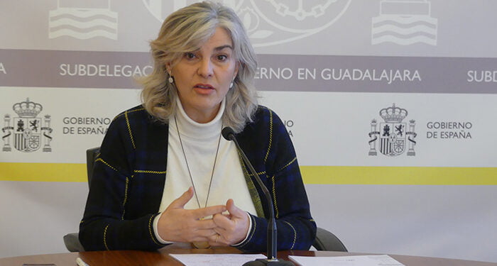 La subdelegada del Gobierno de España en la provincia de Guadalajara, Mercedes Gómez