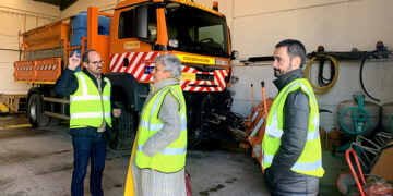 La subdelegada del Gobierno visita el Centro de Conservación de Carreteras de Cuenca