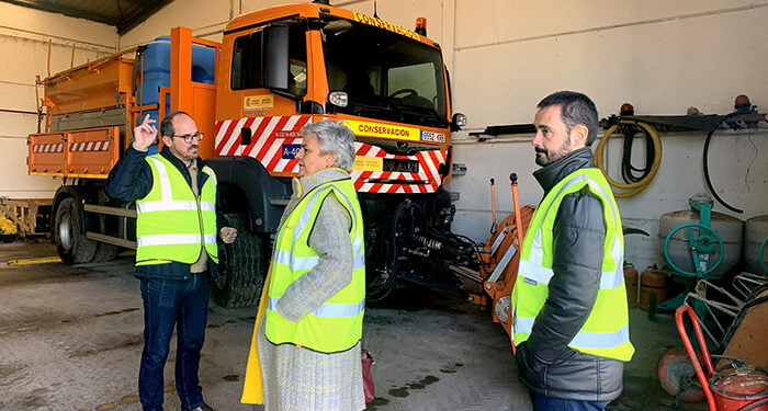 La subdelegada del Gobierno visita el Centro de Conservación de Carreteras de Cuenca 1 La subdelegada del Gobierno visita el Centro de Conservación de Carreteras de Cuenca