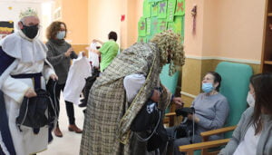 Las usuarias del Centro de Mayores de Cabanillas piden mucha salud y algunas tablets a los Reyes Magos