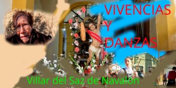 Los 96 años de Luisa Martínez entre danzantes y San Sebastián
