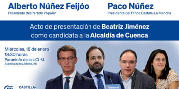 Núñez Feijóo avalará la candidatura de Beatriz Jiménez a la Alcaldía de Cuenca