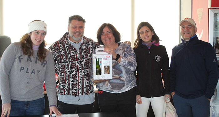 Rubén Guijarro Monteagudo, vencedor del torneo de golf Navidad Reyes del Ayuntamiento de Cuenca