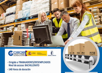 Últimas plazas para el curso gratuito de organización de almacenes de CEOE-Cepyme Guadalajara 6 Últimas plazas para el curso gratuito de organización de almacenes de CEOE-Cepyme Guadalajara