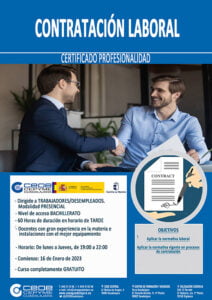 Últimas plazas para los cursos gratuitos de “Contratación laboral”, “Creación, programación y diseño de páginas web con html5 y css3” y “Gestión fiscal” impartidos por CEOE-Cepyme Guadalajara