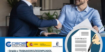 Últimas plazas para los cursos gratuitos de “Contratación laboral”, “Creación, programación y diseño de páginas web con html5 y css3” y “Gestión fiscal” impartidos por CEOE-Cepyme Guadalajara
