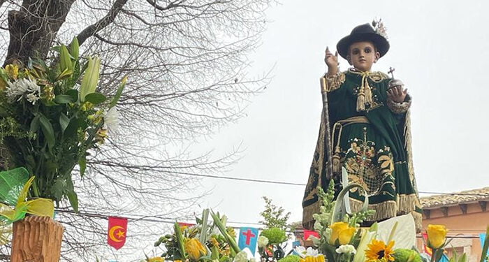 Valera vibró ante el Santo Niño