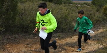 Alba Muñoz del Campo y David Cotillas Moya se imponen en la primera prueba del circuito Diputación de Orientación 2023