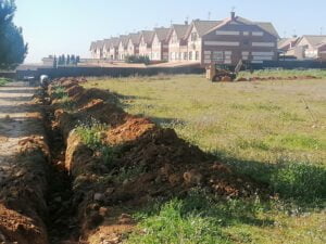 Arrancan las obras de reforma del parque El Mirador de Villanueva de la Torre