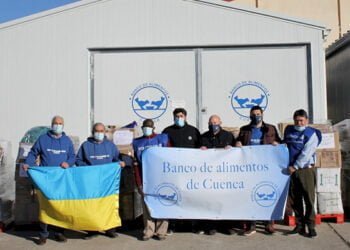Banco de Alimentos de Cuenca y Quesos Villarejo unen sus fuerzas para enviar productos de primera necesidad a Ucrania