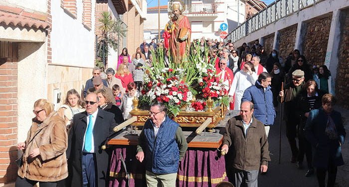 Cabanillas festeja a su patrón en una radiante mañana de San Blas 1 Cabanillas festeja a su patrón en una radiante mañana de San Blas