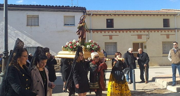 Celebración Santa Águeda Málaga del Fresno