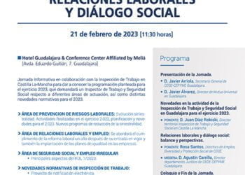 CEOE-Cepyme Guadalajara organiza una jornada sobre la programación de la inspección de trabajo para el año 2023-relaciones laborales y diálogo social 1 CEOE-Cepyme Guadalajara organiza una jornada sobre la programación de la inspección de trabajo para el año 2023-relaciones laborales y diálogo social
