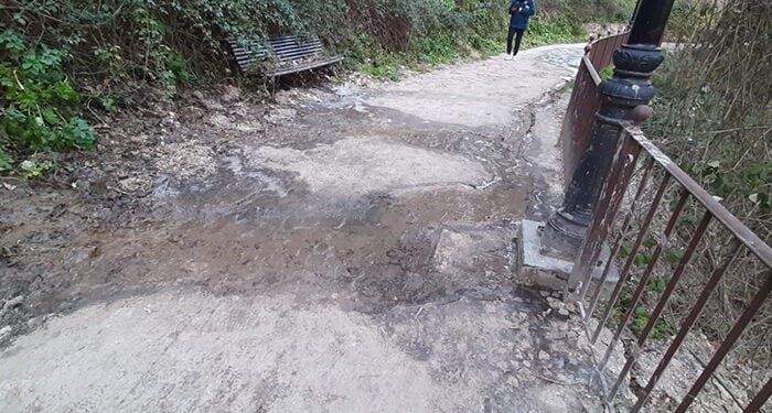 Cuenca en Marcha denuncia la “desidia” con las filtraciones de aguas fecales en el Paseo del Júcar 1 Cuenca en Marcha denuncia la “desidia” con las filtraciones de aguas fecales en el Paseo del Júcar