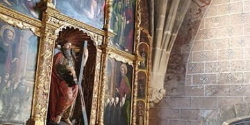 Diputación de Guadalajara y Obispado restauran la capilla de San Andrés, en la parroquia de Rueda de la Sierra