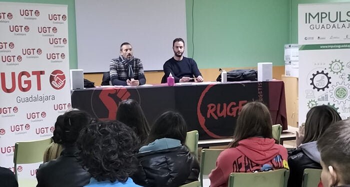 El diálogo social llega al instituto de Pastrana, de la mano de ‘Impulsa Guadalajara’