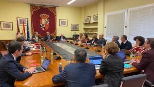 El equipo de dirección de la UCLM se reúne con el ministro de Universidades para analizar el futuro próximo en el ámbito académico