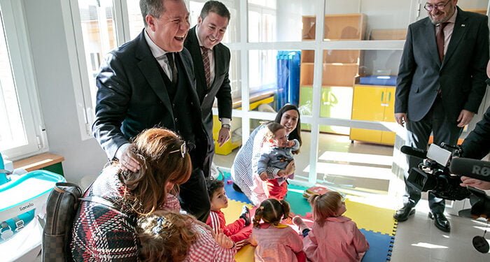 El Gobierno regional abre cuatro escuelas infantiles en la provincia de Guadalajara y espera inaugurar una quinta en Jadraque el próximo mes de abril