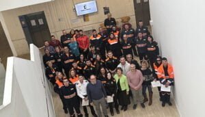 El Gobierno regional entrega nuevos uniformes de protección civil de las agrupaciones de Casasimarro y Las Mesas